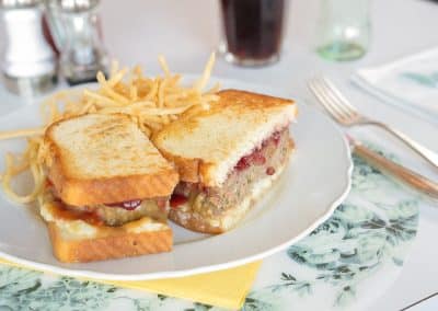 Meatloaf sandwich from Winnie & Ethels Las Vegas